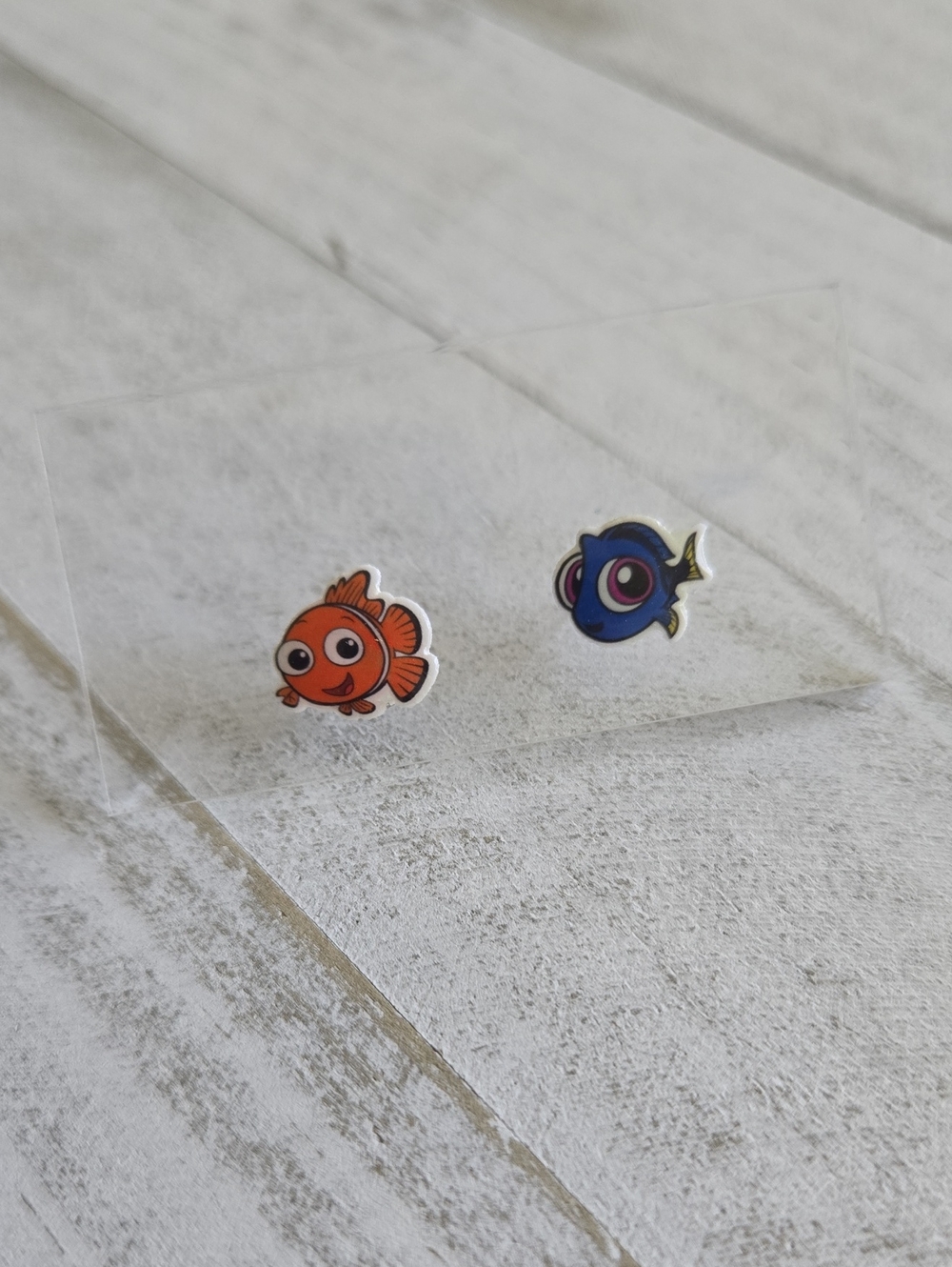 Disney Pixar Epoxy Studs - Nemo & Little Dory